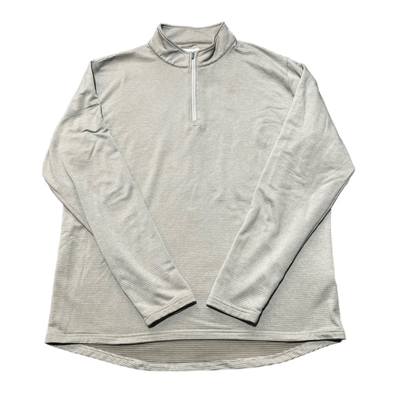 Peter Millar Other - Peter Millar 1/4 Zip Pullover XL Beige Embroidered